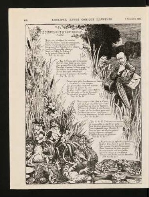 Le senateur et le grenouilles
