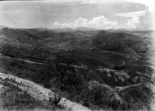 Blick vom Alto de Cuchilla : Blick in eine Berglandschaft