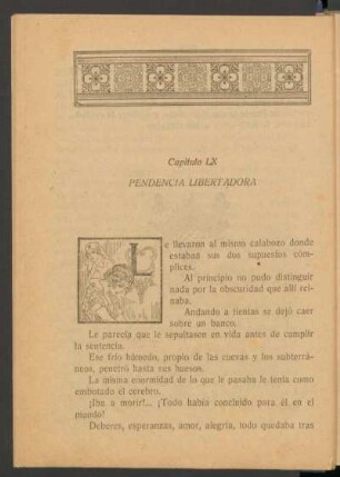 Capítulo LX - Pendencia libertadora