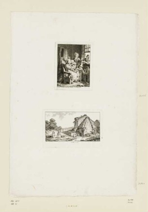 Botschaft, aus: "Varietés de gravures"