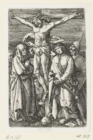 Christus am Kreuz, Blatt 11 der Folge "Passion Christi"