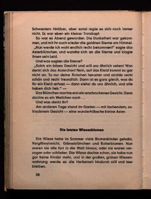 Die letzten Wiesenblumen
