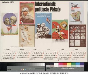 Originaltitel: Internationale politische Plakate Kalender 1982