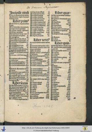 Tituli librorum et capitulorum