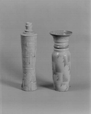 Vase : Zwei Vasen (um 1925; wohl K. Feuerriegel)