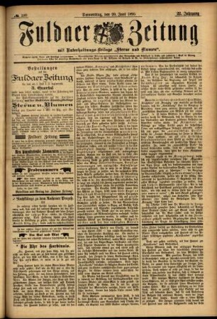 Ausgabe vom Donnerstag, den 20. Juni 1895.