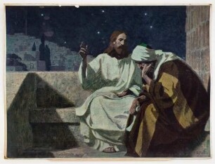 Nikodemus bei Jesus