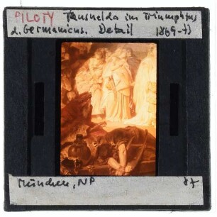 Piloty, Thuselda im Triumphzug des Germanicus : (Detail)