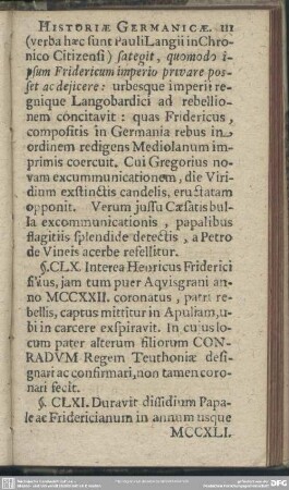 [Conradus IV.]