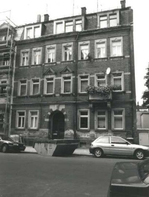 Dresden-Trachau, Henricistraße 9. Wohnhaus (um 1900). Straßenansicht