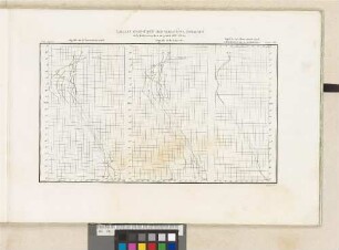 Tableau graphique des variations horaires de la déclinaison du 12 au 19 Avril 1836 à Paris.