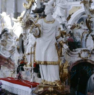 Gnadenaltar mit den Vierzehn Nothelfern — Heiliger Cyriakus