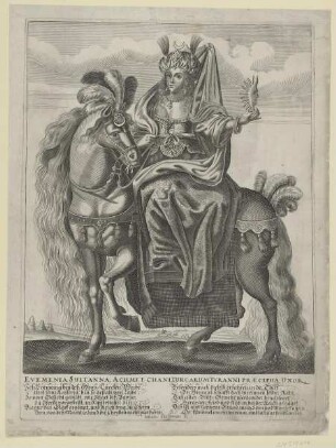 Bildnis der Evemenia, Frau des Sultan Achmet-Chan