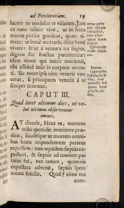 19-31, Caput III