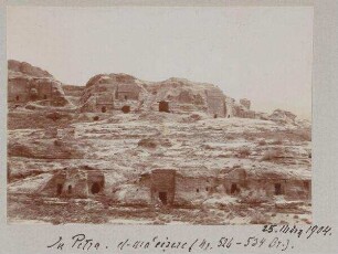 In Petra. el-ma'eisere (Nr. 236-534 Br.). 25. März 1904.