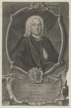 Bildnis des Israel Theophilvs Canzivs