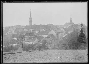 Radeberg. Blick auf Radeberg