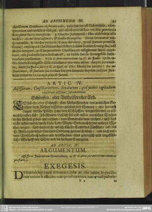 Artic. IV. Adsessorum, Consiliorum, Senatorum, qui iudici capitalium causarum adsident, iuramentum. Schöpffen, oder Urtheilsprecher Eyd
