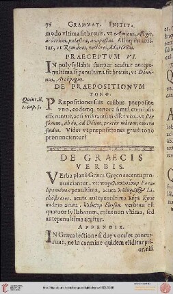 De Graecis verbis