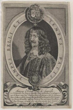 Bildnis des Henricus d'Orleans de Longeville
