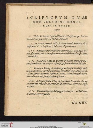 Scriptorum quae hoc volumine continetur index