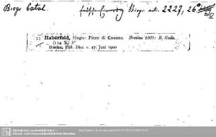 Biographiae artificum 2227,26.o