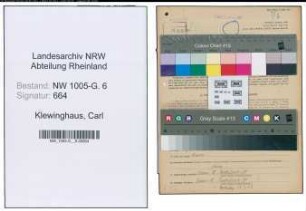 Entnazifizierung Carl Klewinghaus , geb. 02.11.1895 (Angestellter)