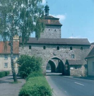 Schlüsselfeld. Oberes Tor (1466/1495). Feldseite