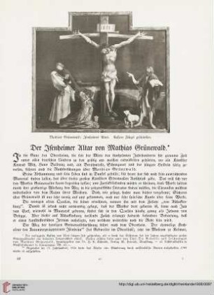15: Der Isenheimer Altar von Mathias Grünewald