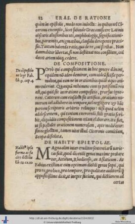 De Habitu Epistolae