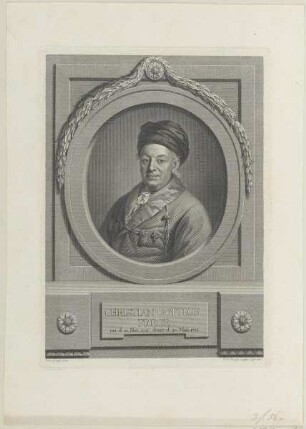 Bildnis des Christian Gottlob Frege