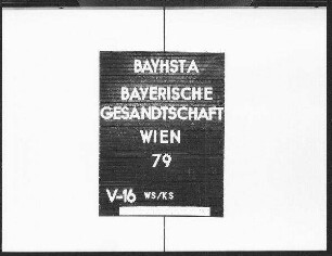 Anstellung des Kanzlisten Anzinger