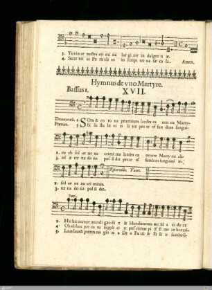 Hymnus de vno Martyre.