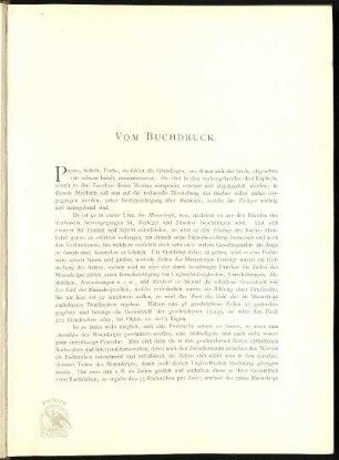 Vom Buchdruck