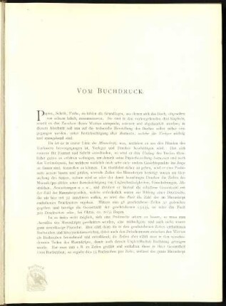 Vom Buchdruck