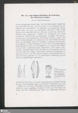 Die vor- und frühgeschichtliche Besiedelung des Wurzener Landes