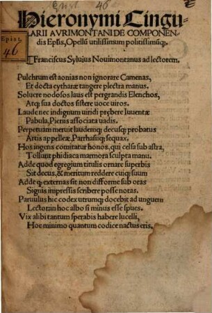 De Componendis Epistolis Opellum