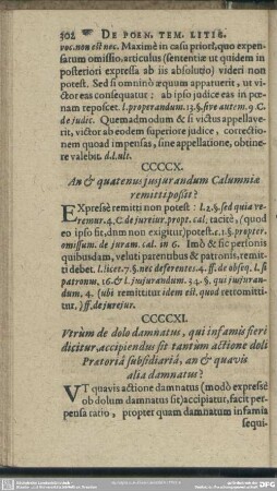 De Poen. Tem. Litig.