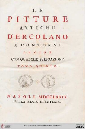Band 7: Le pitture antiche d'Ercolano e contorni