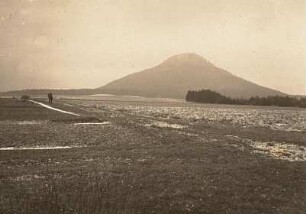 Elbsandsteingebirge. Rosenberg von Nordwesten