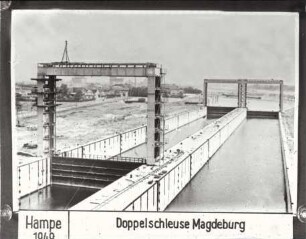 Doppelschleuse Magdeburg/Elbe