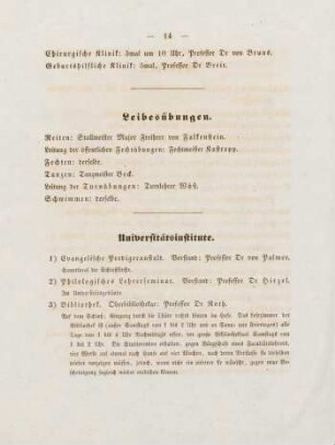 14, Leibesübungen