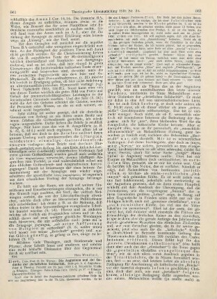 561-564 [Rezension] Elert, Werner, Die Augustana und der Gedanke der christlichen Solidarität