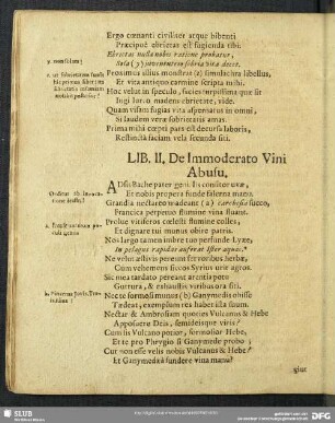 Lib. II. De Immoderato Vini Abusu