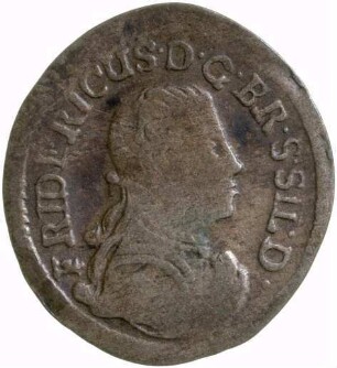 Münze, Gröschel, 1749