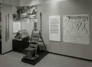 Ausstellung "Surinam, Buschnegergesellschaft" : Herrnhut, Völkerkundemuseum, Oberer Saal. Ausstellung "Surinam, Buschnegergesellschaft"