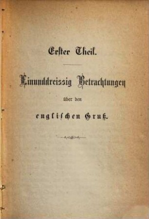 Ave Maria : einunddreißig Betrachtungen über den englischen Gruß ; mit Gebeten und Andachts-Uebungen