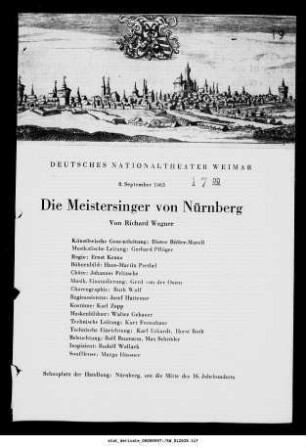 Die Meistersinger von Nürnberg
