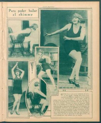 Para poder bailar el shimmy [Fotografías]