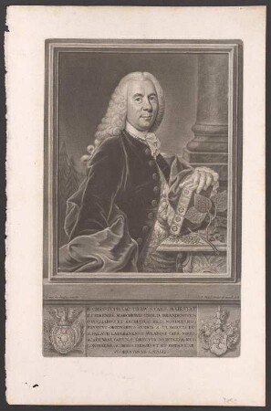 Porträt Christoph Jacob Trew (1695-1769)